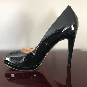New Cole Haan Chelsea OT High Pump Black Patent